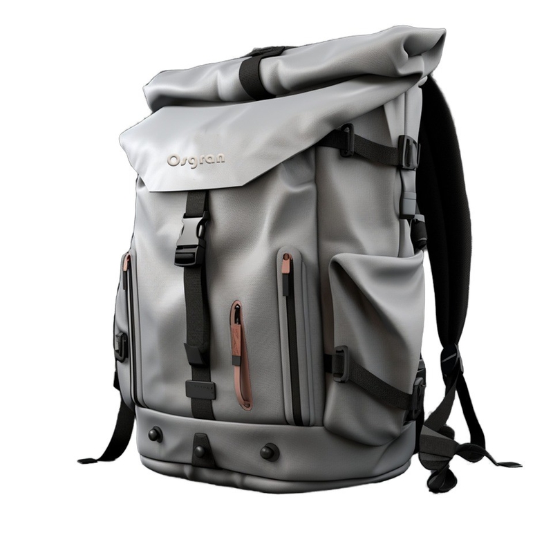 Unisex Outdoor Sports 60L Кампинговый рюкзак с водонепроницаемой крышкой и мягкой спиной